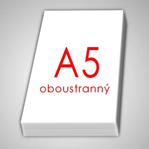 Leták A5 - oboustranný