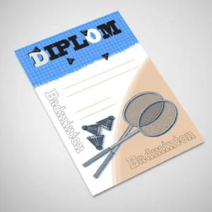 Diplom badminton 2