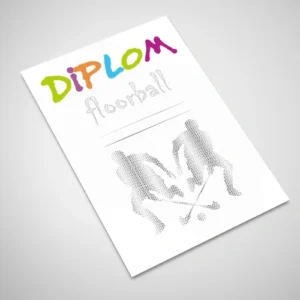 Diplom florbal 1