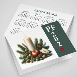 PF otevírací s kalendářem 09