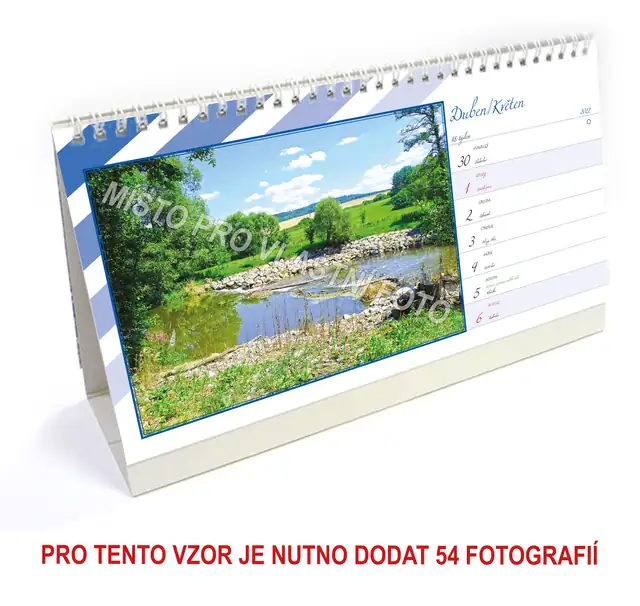 Kalendář stolní týdenní dlouhý typ 4 - Obrázek 9