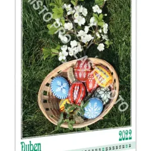 Kalendář nástěnný A4/A3 na výšku typ 2