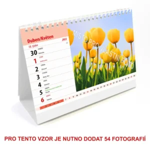 Kalendář stolní týdenní typ 4