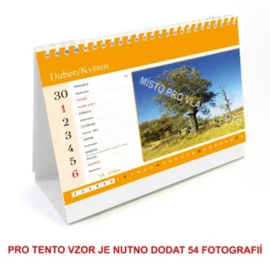 Kalendář stolní týdenní typ 5