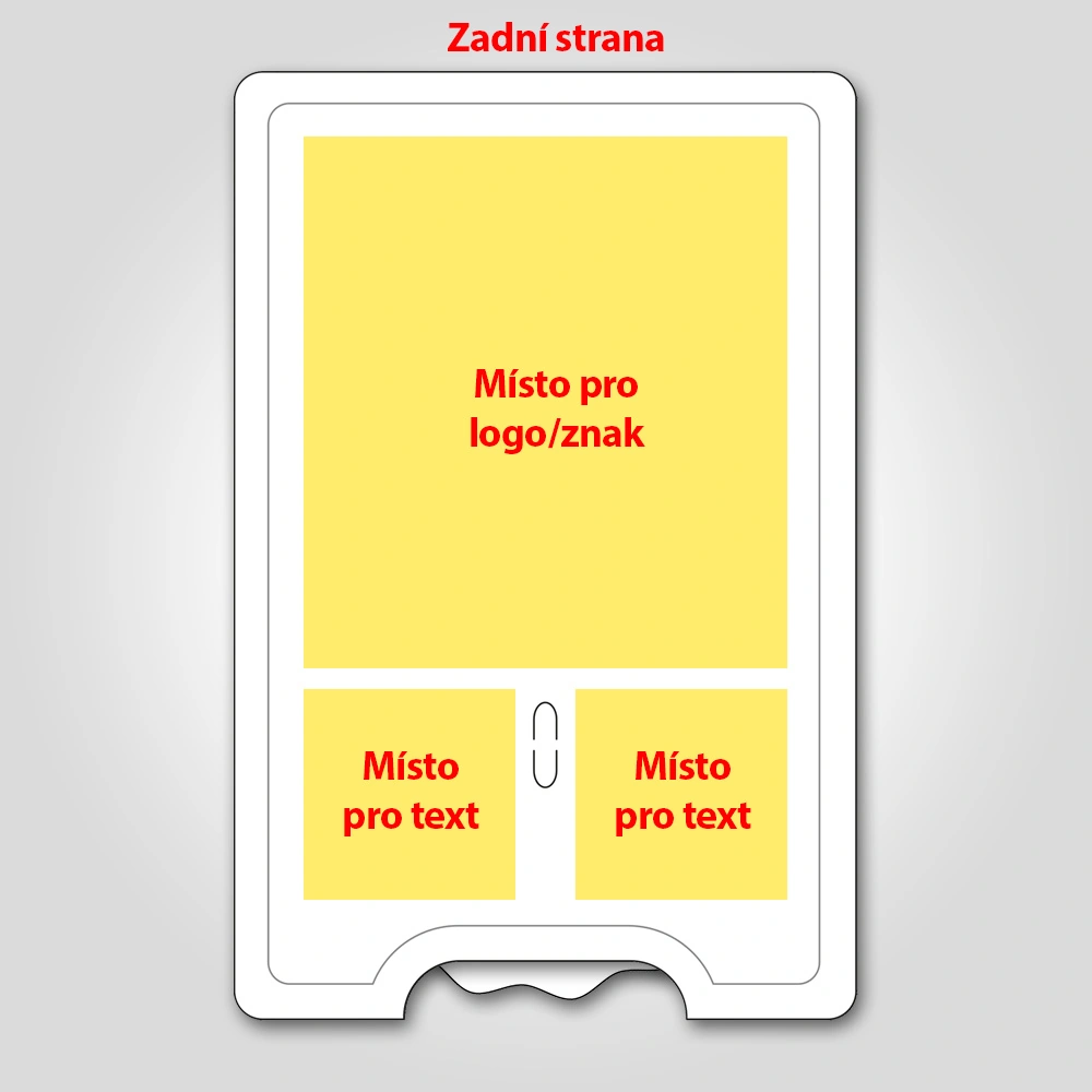 Parkovací kotouč s vlastním znakem/logem - Obrázek 4