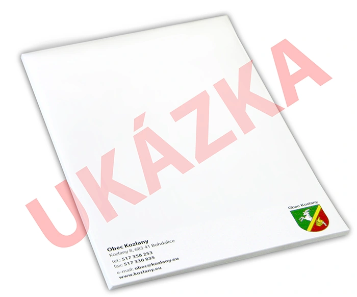 Trhací blok s vlastním logem - 40 listů - Obrázek 4