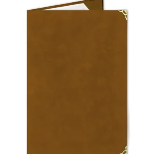 Luxusní semišová sloha - hnědá