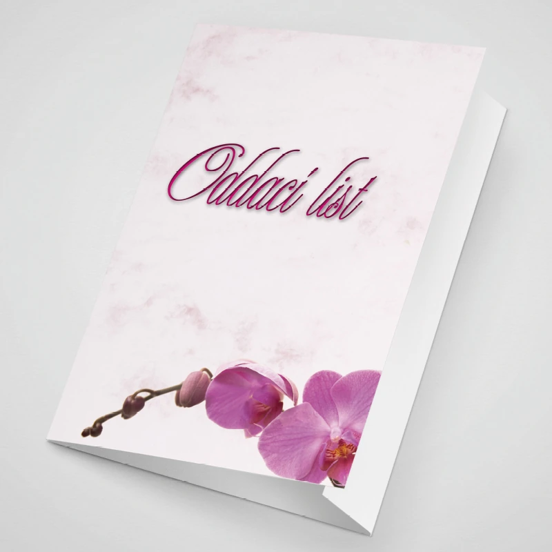 Obal na oddací list A5 - 3