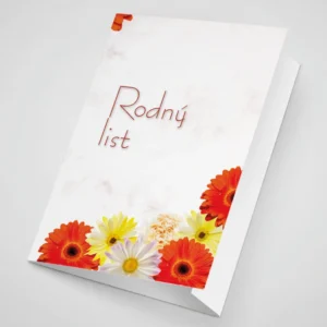 Obal na rodný list A5 - 2
