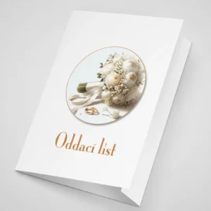 Obal na oddací list A5 - 7
