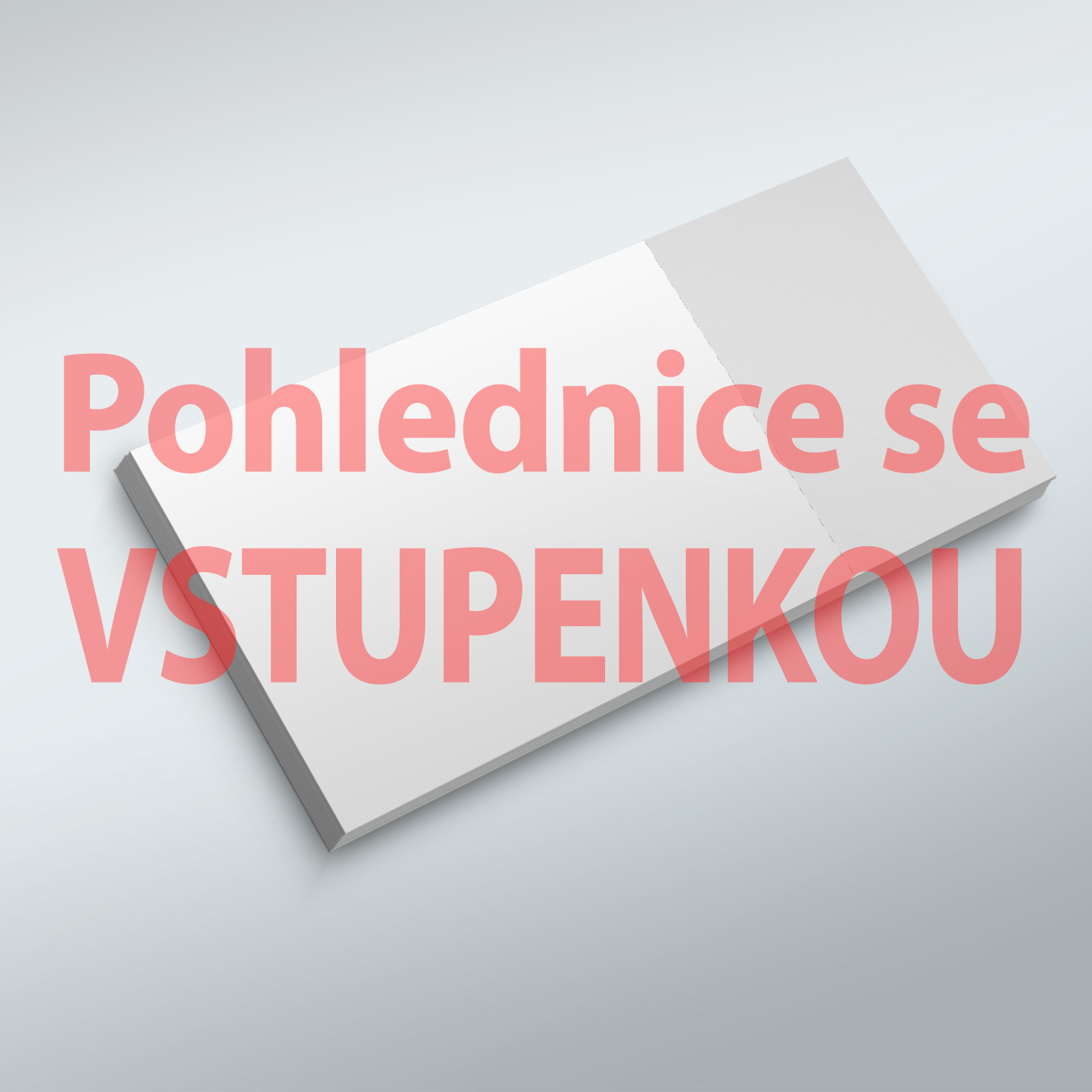 Pohlednice se vstupenkou