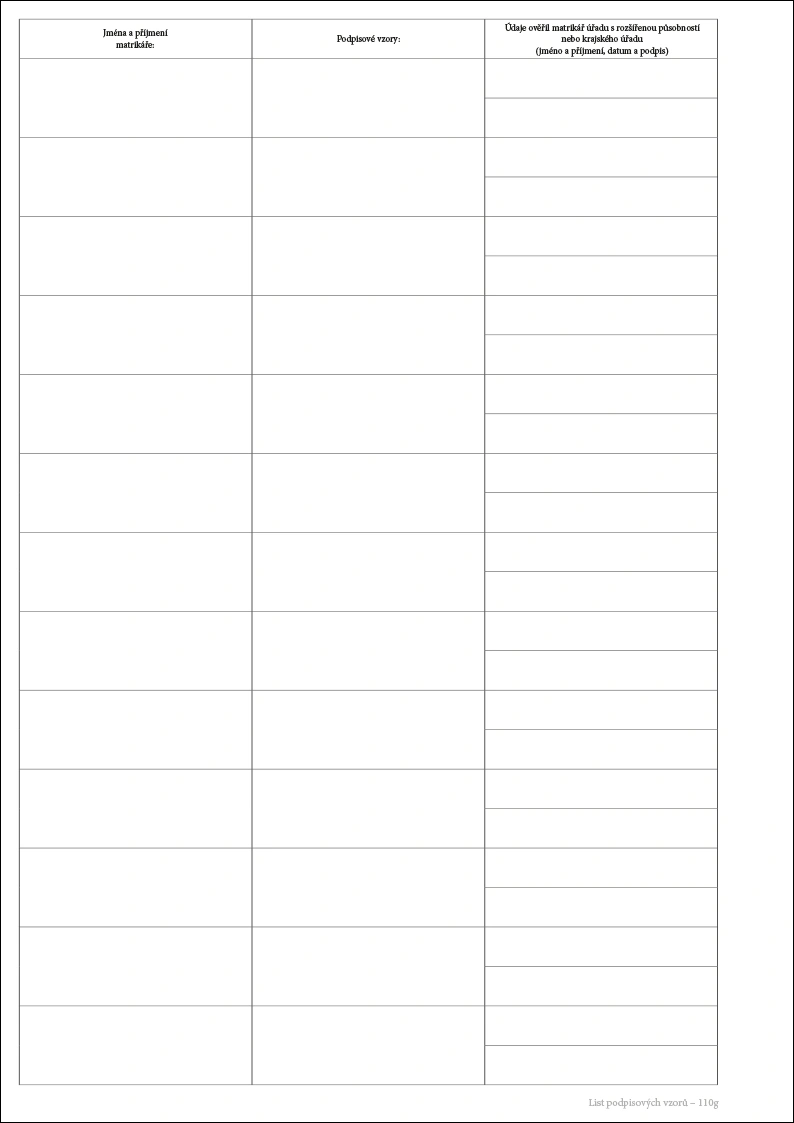 Kniha manželství (90 listů) - Obrázek 6