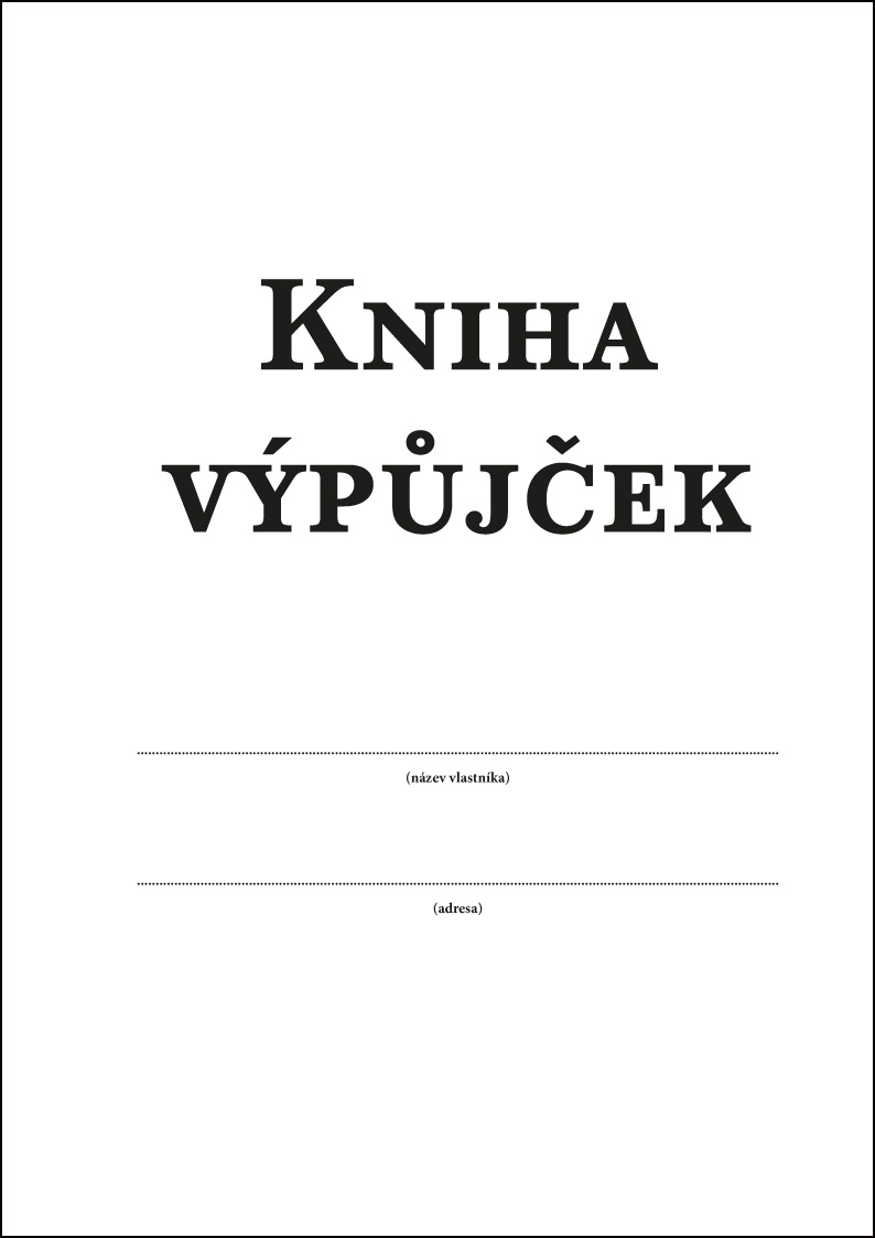 Kniha výpůjček - Obrázek 2